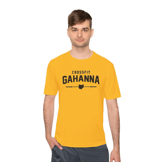 CrossFit Gahanna Moisture-Wicking Tee — Ohio Barbell Graphic