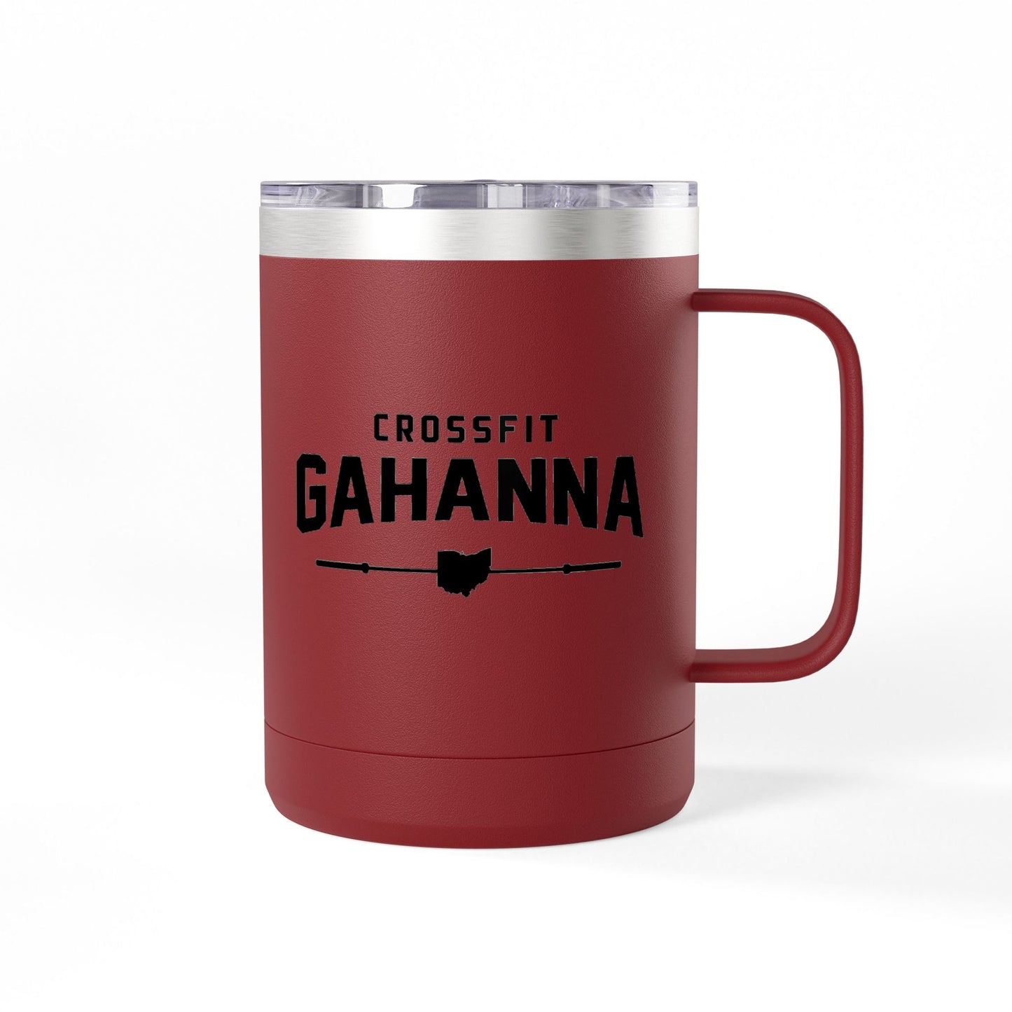 MugProduct type: MugVibe & audience: Bold, athletic, gym-focused—appeals to CrossFitters or members of a local CrossFit box (Gahanna). [...]