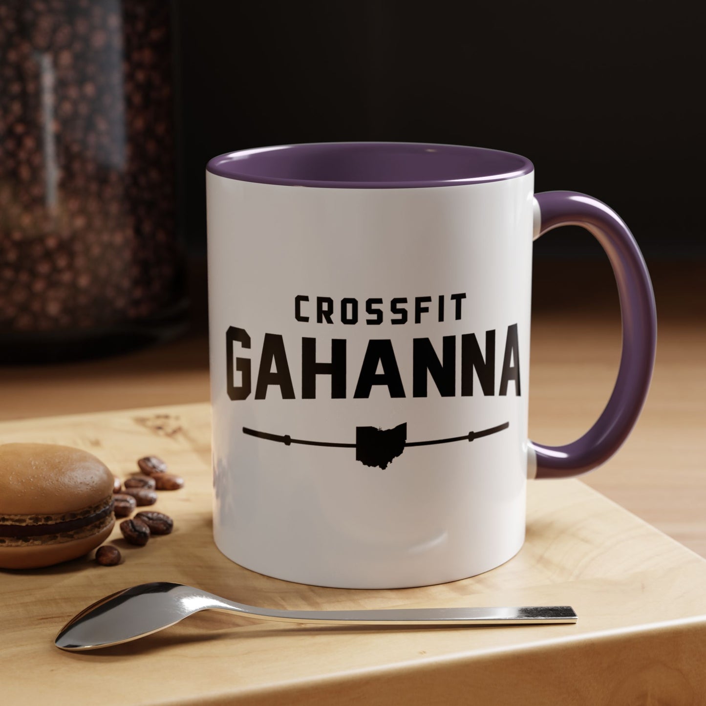 CrossFit Gahanna Accent Coffee Mug – Ohio Fitness Gym Gift (11/15oz)