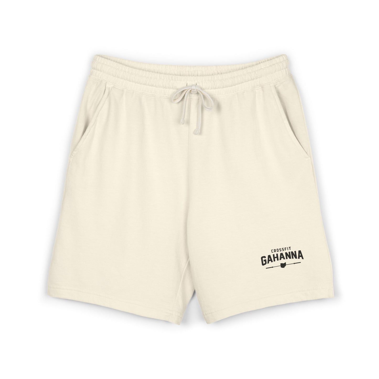 Lightweight Fleece Sweat Shorts – Garment-Dyed Casual Lounge Shorts