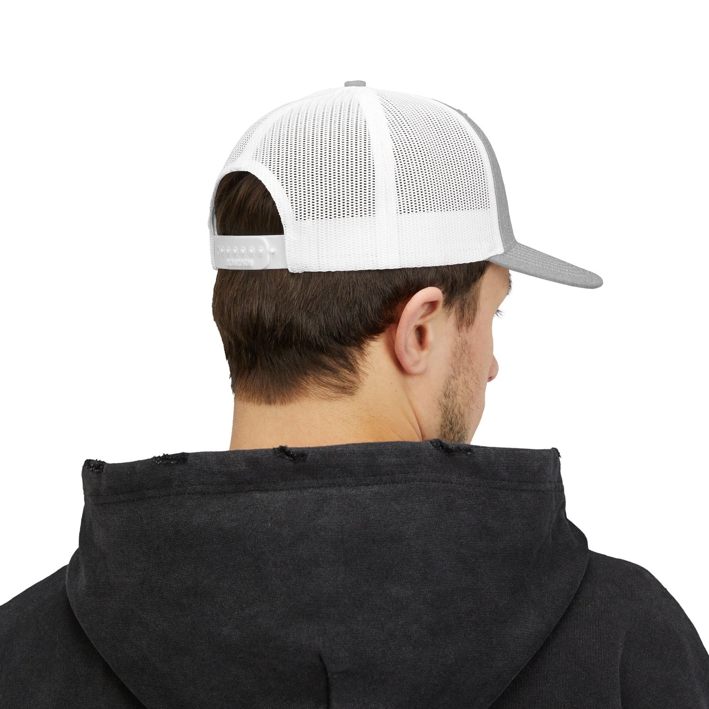 Apogee Gahanna Embroidered Trucker Cap — Snapback Mesh Hat