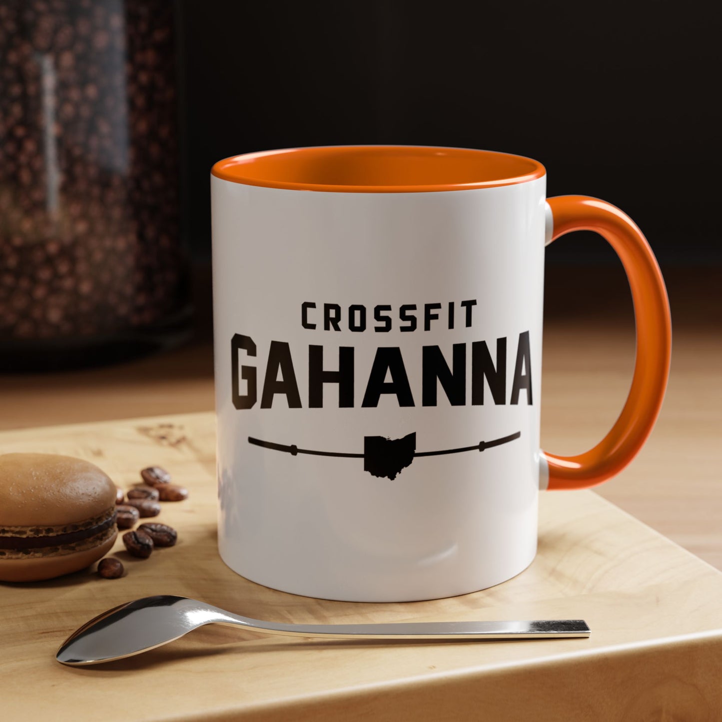 CrossFit Gahanna Accent Coffee Mug – Ohio Fitness Gym Gift (11/15oz)