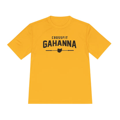 CrossFit Gahanna Moisture-Wicking Tee — Ohio Barbell Graphic