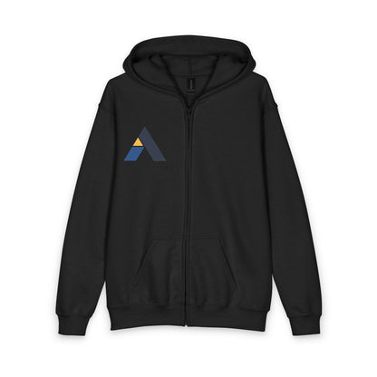 Apogee Cahanna Youth Zip Hoodie — 'Leaders. On Purpose.' Logo Pullover
