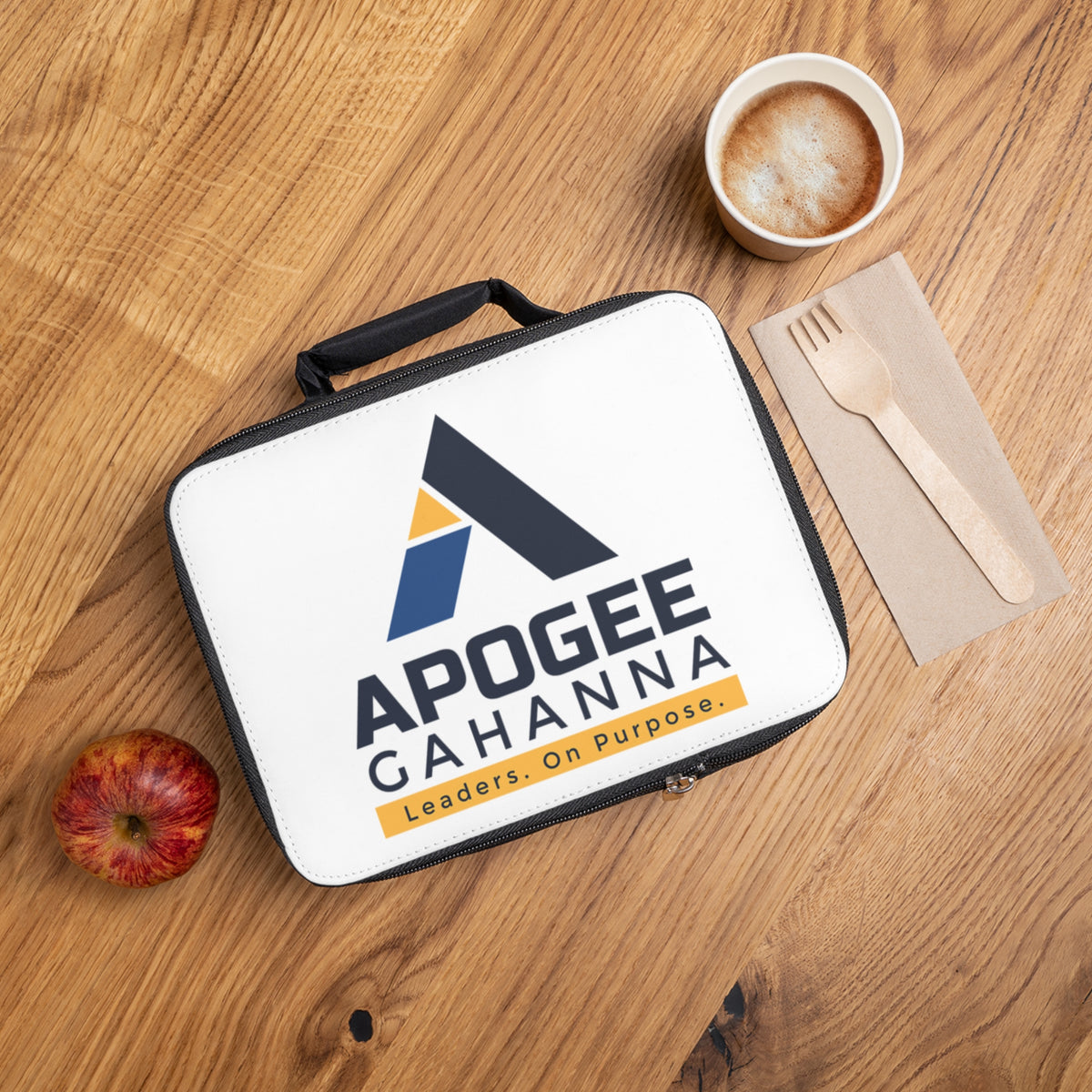 Apogee Gahanna Logo Lunch Bag — Leaders. On Purpose. Insulated Tote