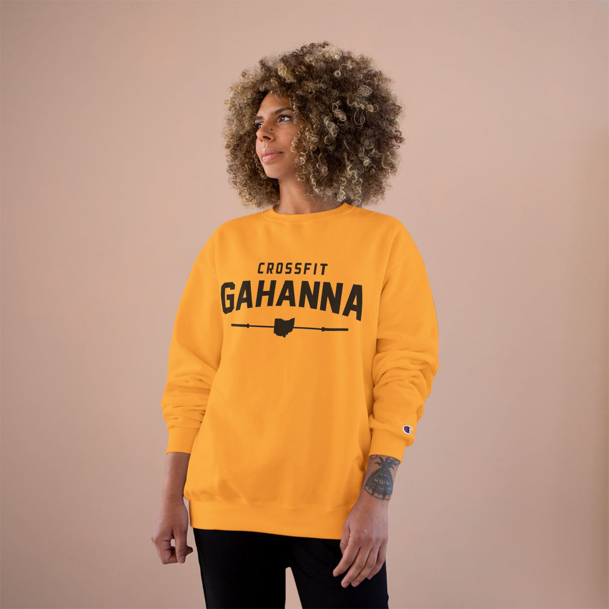 CrossFit Gahanna Sweatshirt — Champion Crewneck for Gym & Activewear