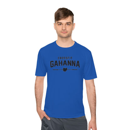 CrossFit Gahanna Moisture-Wicking Tee — Ohio Barbell Graphic