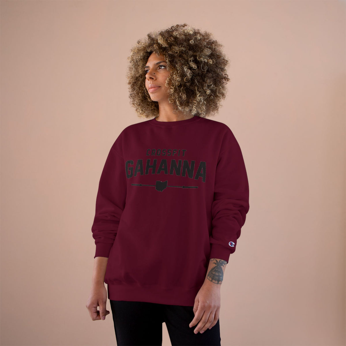 CrossFit Gahanna Sweatshirt — Champion Crewneck for Gym & Activewear