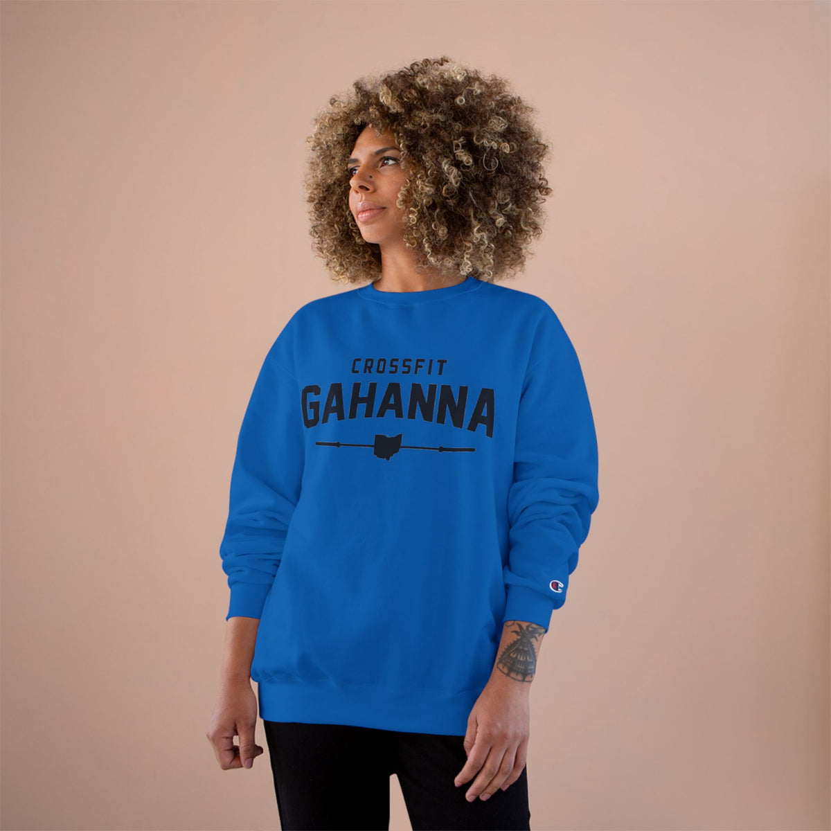 CrossFit Gahanna Sweatshirt — Champion Crewneck for Gym & Activewear