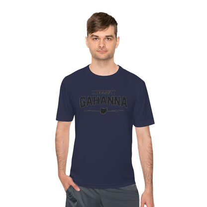 CrossFit Gahanna Moisture-Wicking Tee — Ohio Barbell Graphic