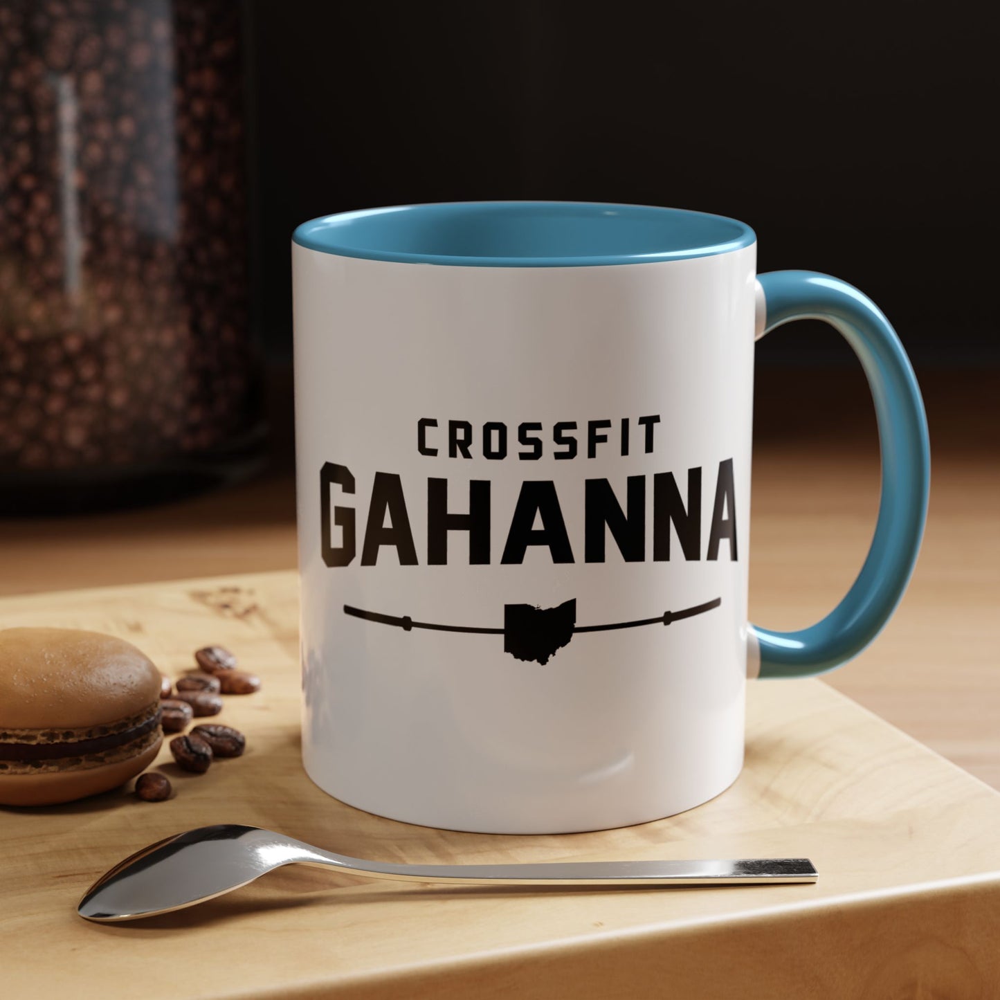 CrossFit Gahanna Accent Coffee Mug – Ohio Fitness Gym Gift (11/15oz)