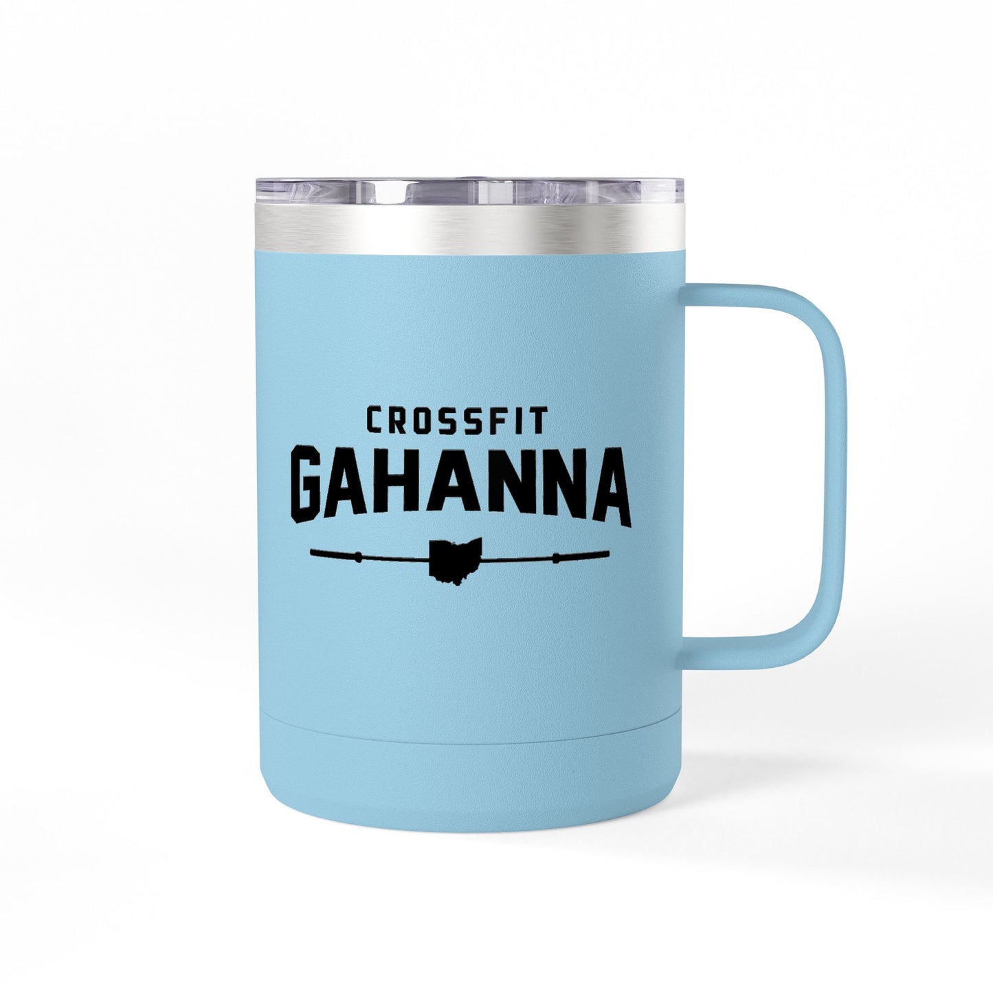 MugProduct type: MugVibe & audience: Bold, athletic, gym-focused—appeals to CrossFitters or members of a local CrossFit box (Gahanna). [...]