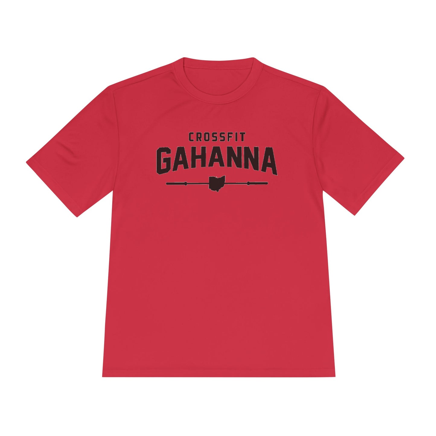 CrossFit Gahanna Moisture-Wicking Tee — Ohio Barbell Graphic