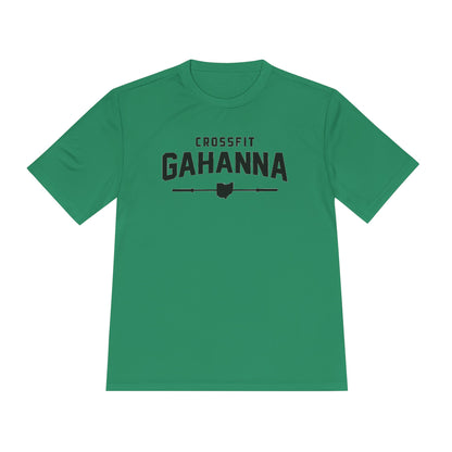CrossFit Gahanna Moisture-Wicking Tee — Ohio Barbell Graphic