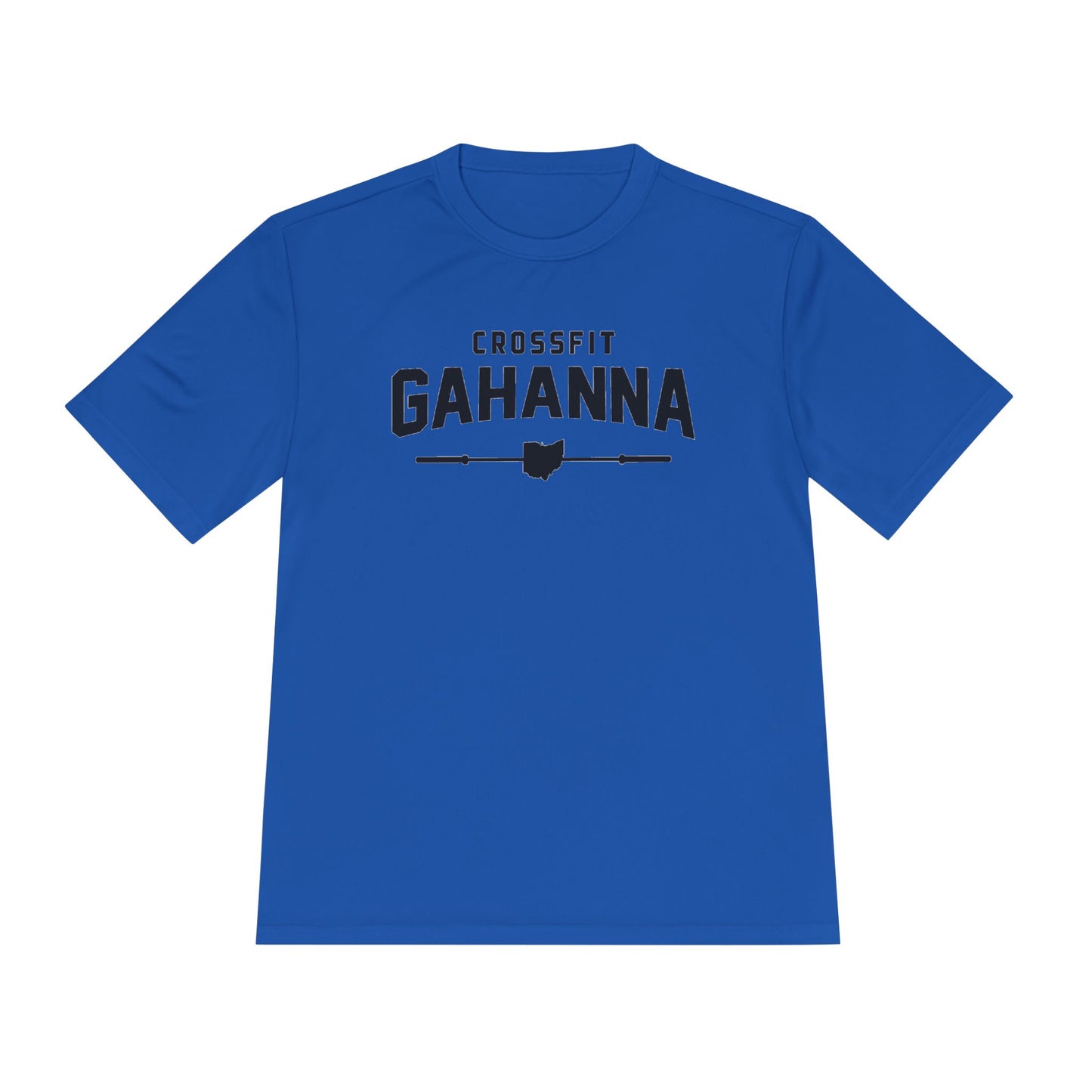 CrossFit Gahanna Moisture-Wicking Tee — Ohio Barbell Graphic
