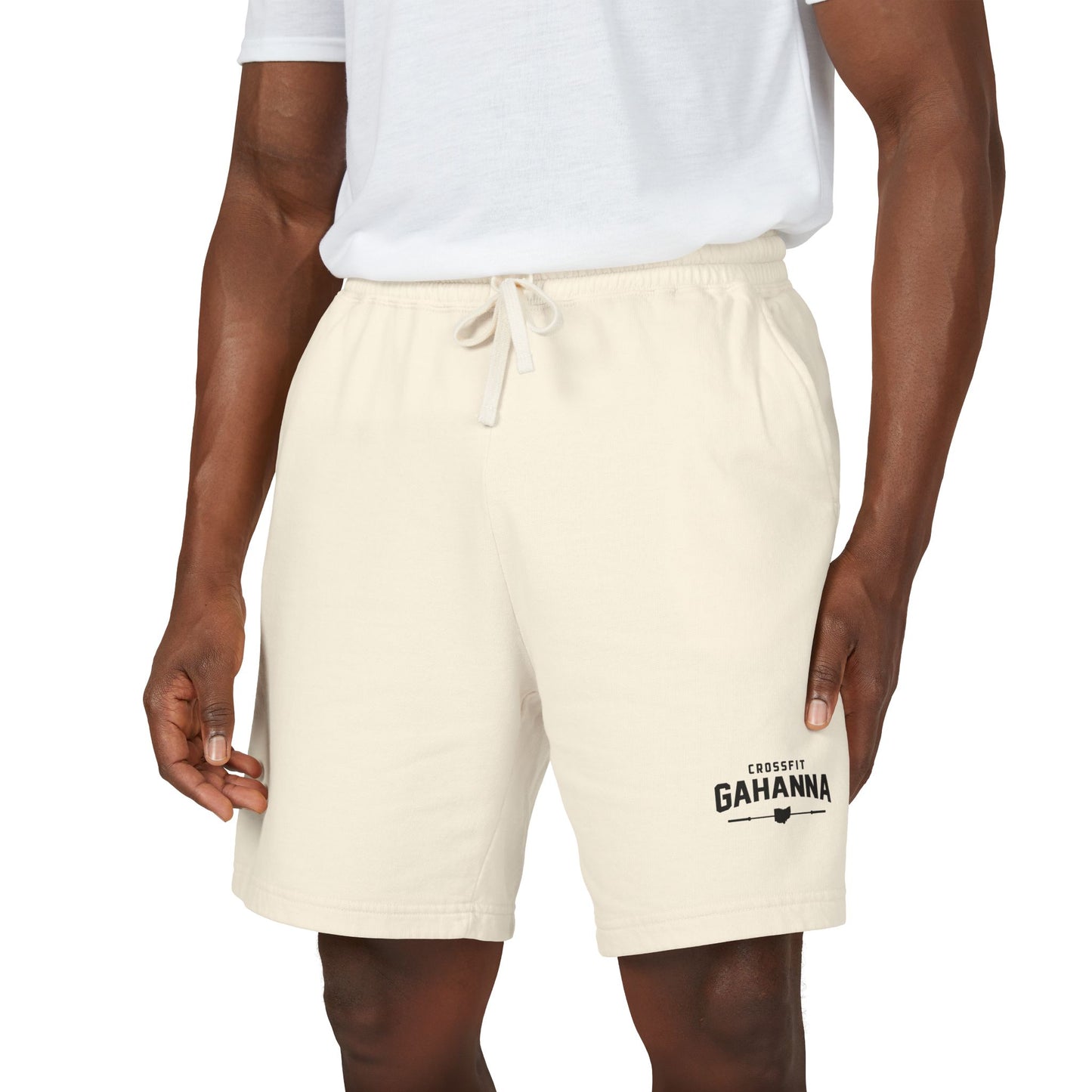 Lightweight Fleece Sweat Shorts – Garment-Dyed Casual Lounge Shorts