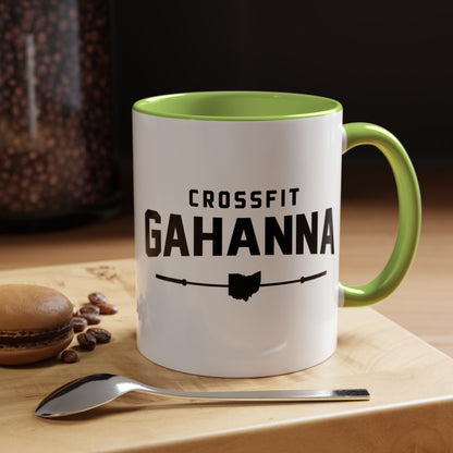 CrossFit Gahanna Accent Coffee Mug – Ohio Fitness Gym Gift (11/15oz)