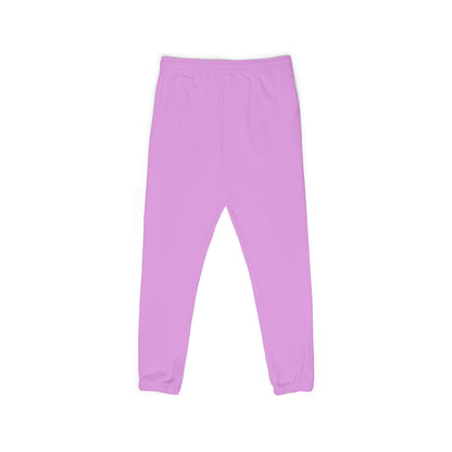 Garment-Dyed Fleece Sweatpants – Minimal Logo Joggers