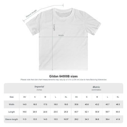 Kids CrossFit Gahanna T-Shirt - Youth Gym Tee with Ohio Heartbarbell Design