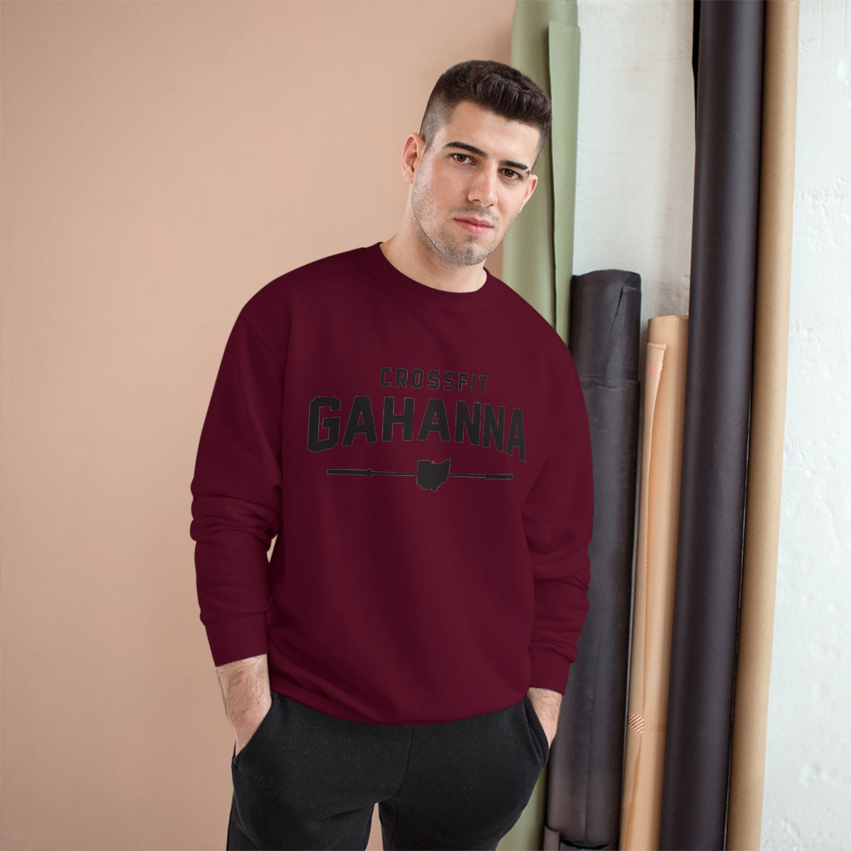 CrossFit Gahanna Sweatshirt — Champion Crewneck for Gym & Activewear
