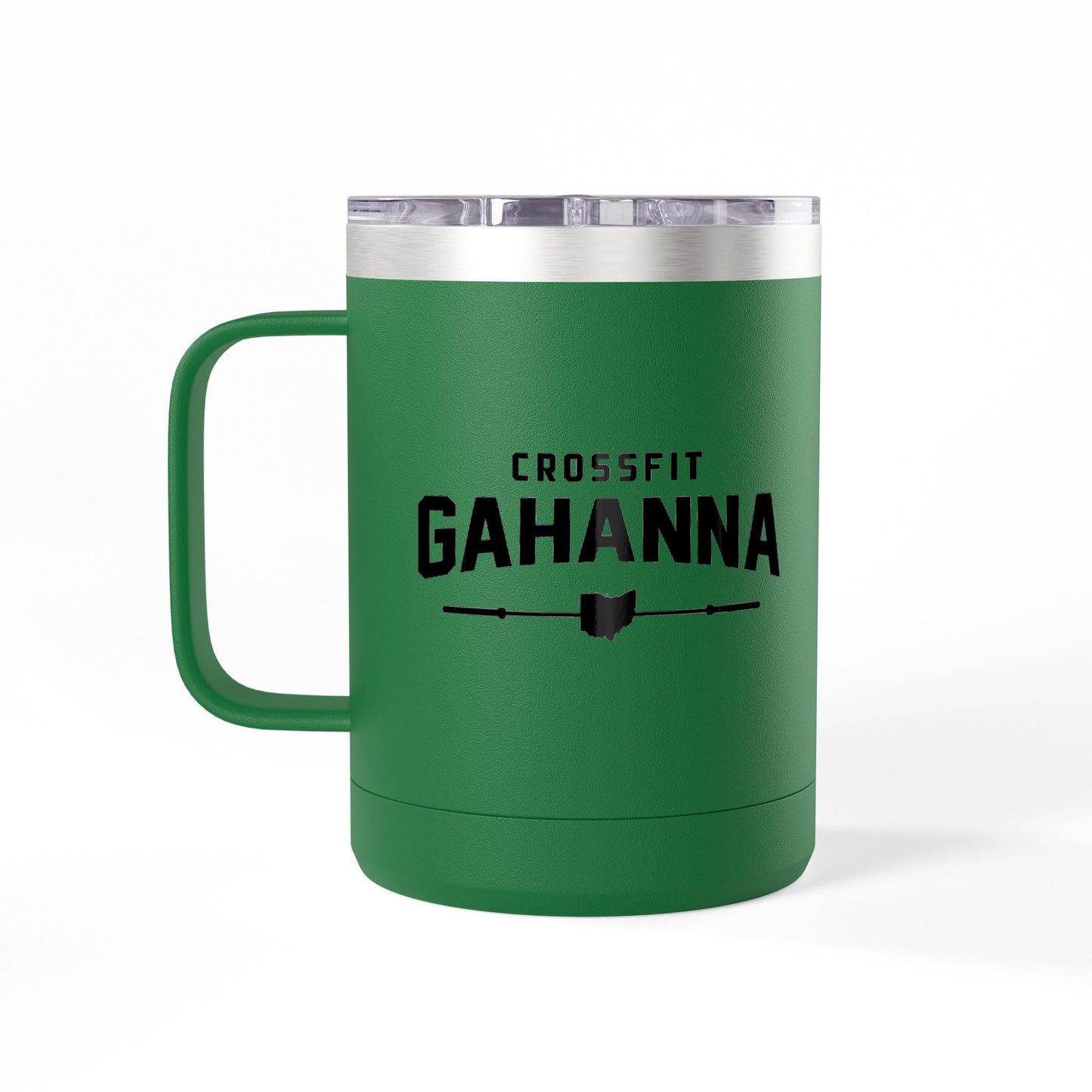 MugProduct type: MugVibe & audience: Bold, athletic, gym-focused—appeals to CrossFitters or members of a local CrossFit box (Gahanna). [...]