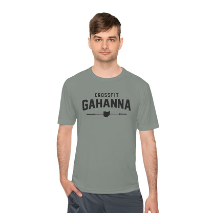 CrossFit Gahanna Moisture-Wicking Tee — Ohio Barbell Graphic