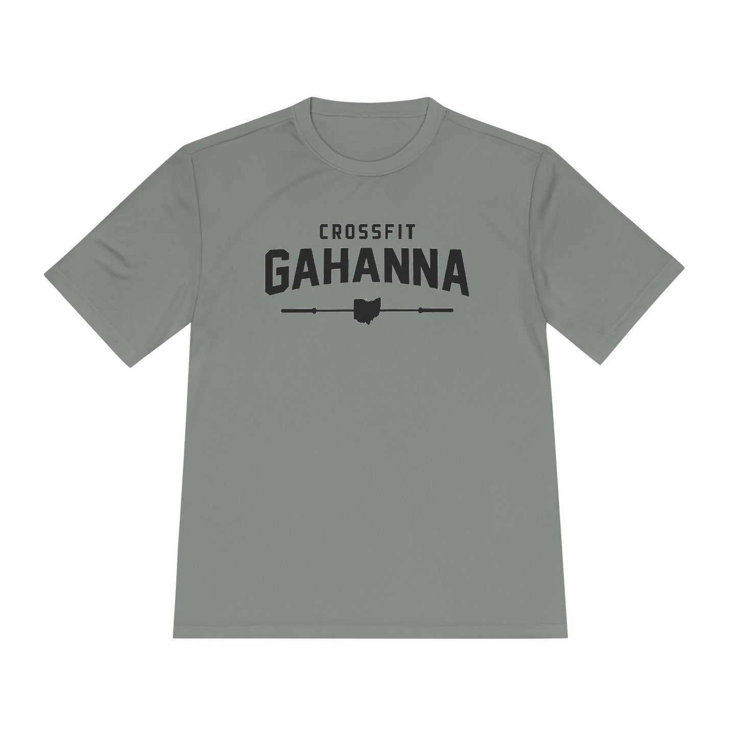 CrossFit Gahanna Moisture-Wicking Tee — Ohio Barbell Graphic