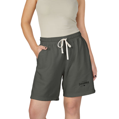 Lightweight Fleece Sweat Shorts – Garment-Dyed Casual Lounge Shorts