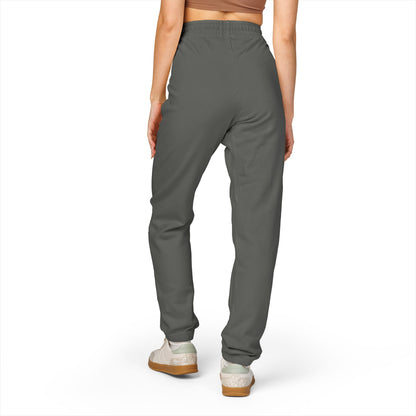 Garment-Dyed Fleece Sweatpants – Minimal Logo Joggers