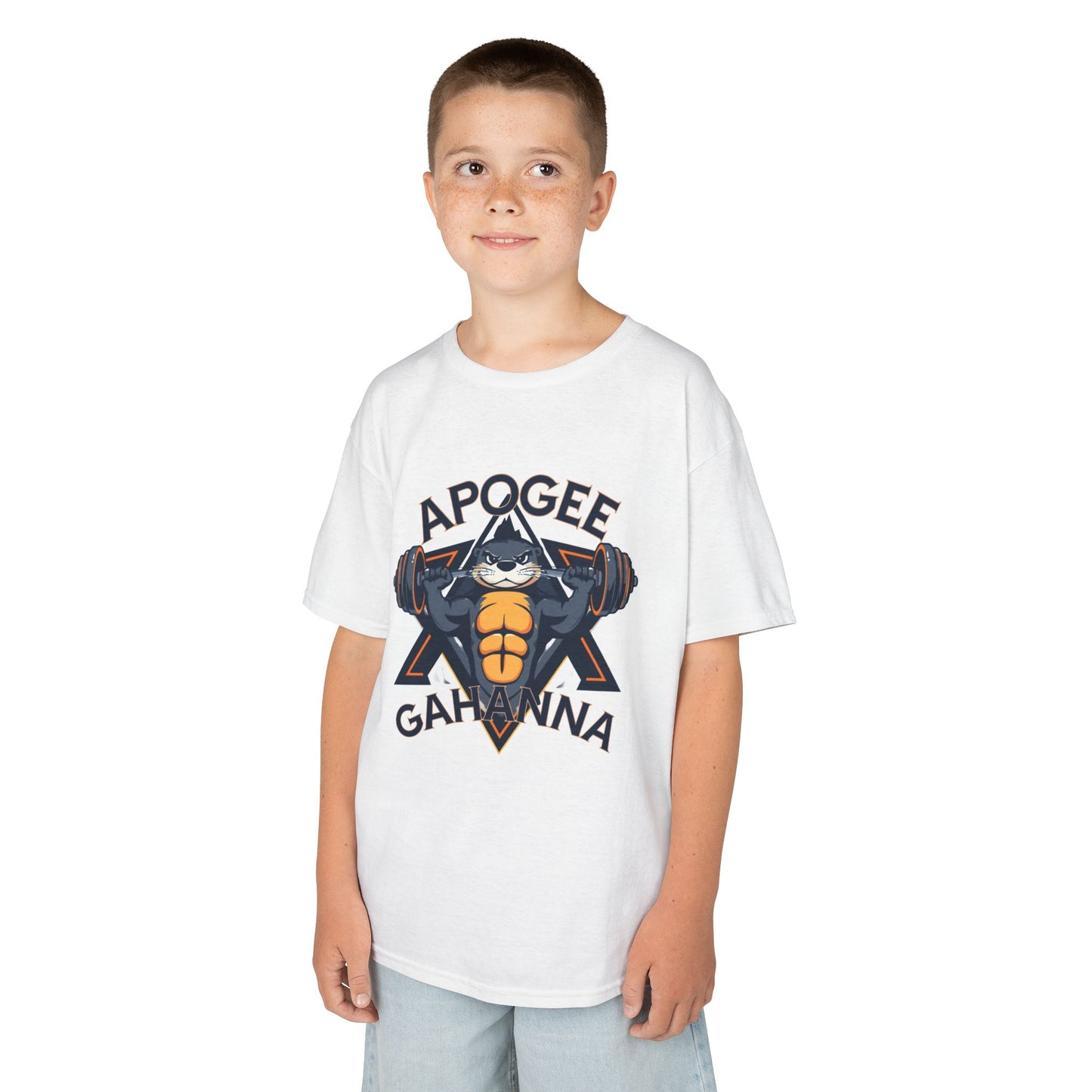 Kids Tee — Apogee Gahanina Rocket Shark Graphic Shirt