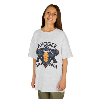 Kids Tee — Apogee Gahanina Rocket Shark Graphic Shirt
