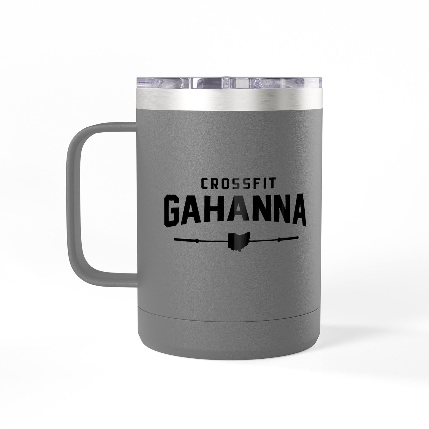 MugProduct type: MugVibe & audience: Bold, athletic, gym-focused—appeals to CrossFitters or members of a local CrossFit box (Gahanna). [...]