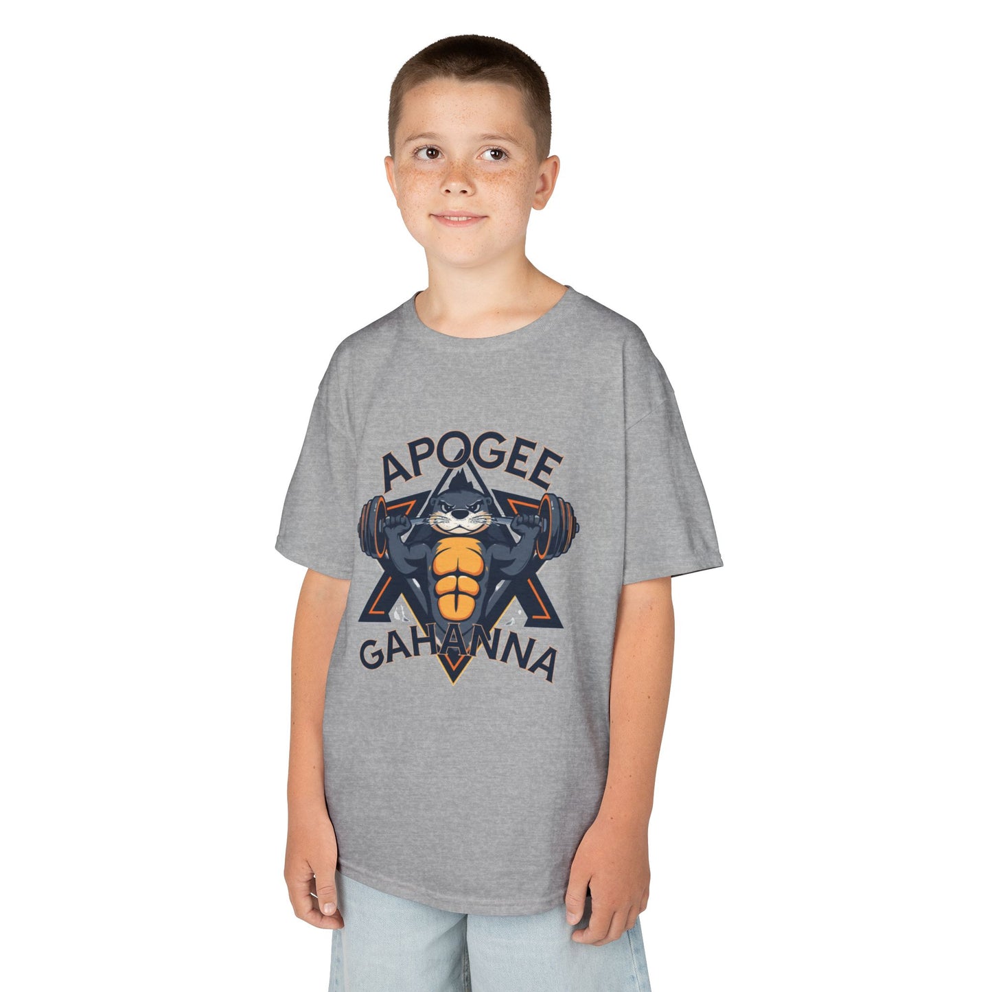 Kids Tee — Apogee Gahanina Rocket Shark Graphic Shirt
