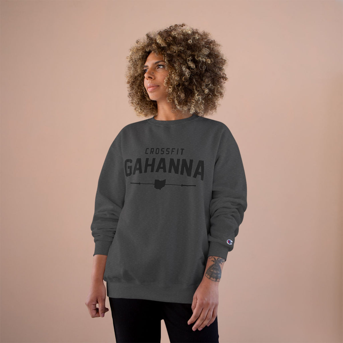 CrossFit Gahanna Sweatshirt — Champion Crewneck for Gym & Activewear