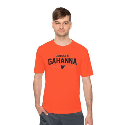CrossFit Gahanna Moisture-Wicking Tee — Ohio Barbell Graphic