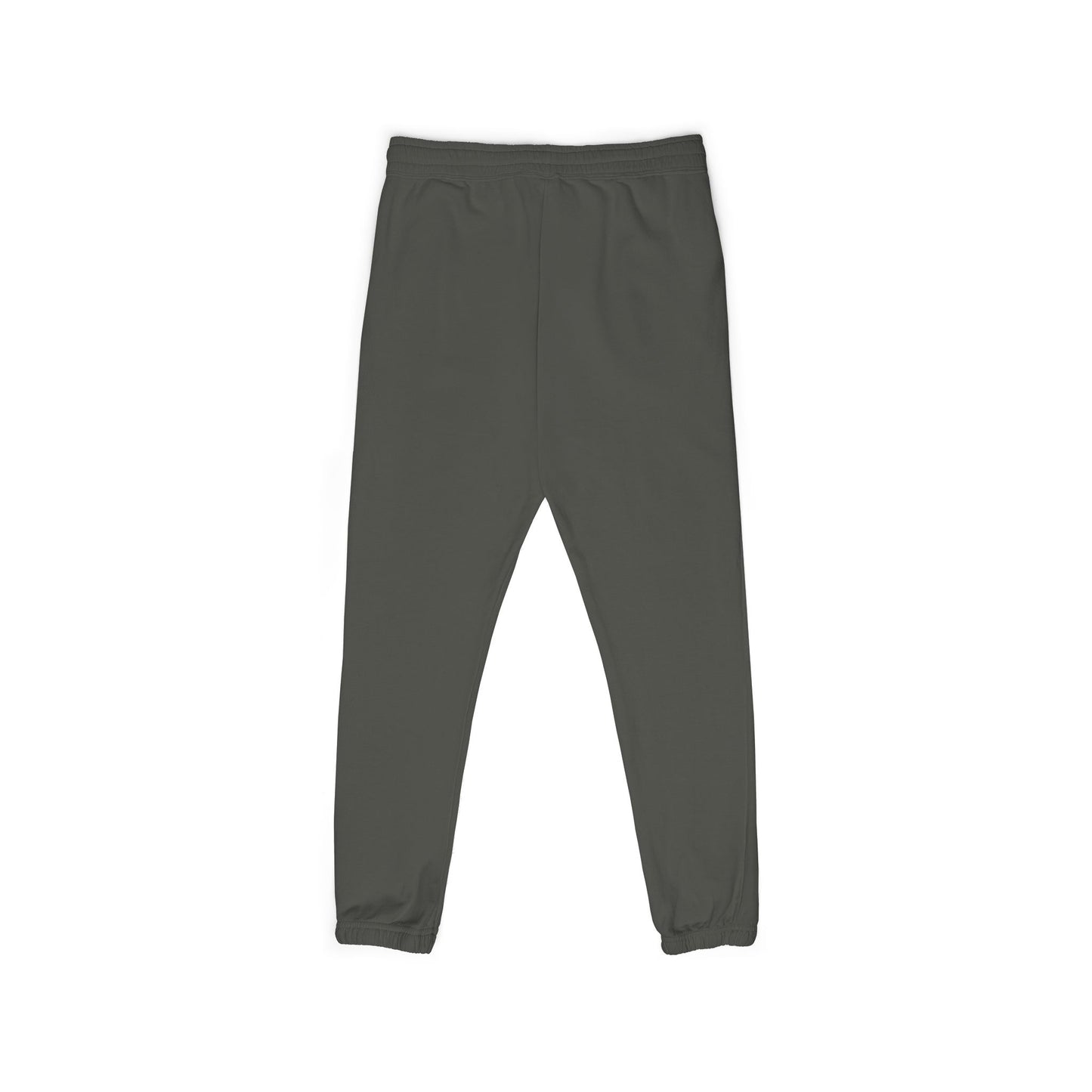 Garment-Dyed Fleece Sweatpants – Minimal Logo Joggers