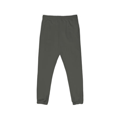 Garment-Dyed Fleece Sweatpants – Minimal Logo Joggers