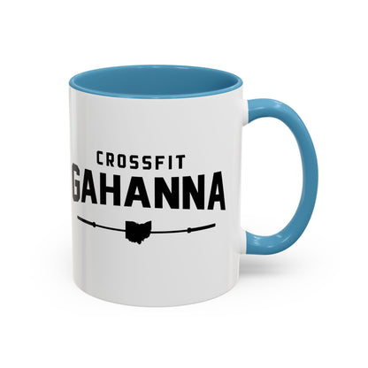 CrossFit Gahanna Accent Coffee Mug – Ohio Fitness Gym Gift (11/15oz)