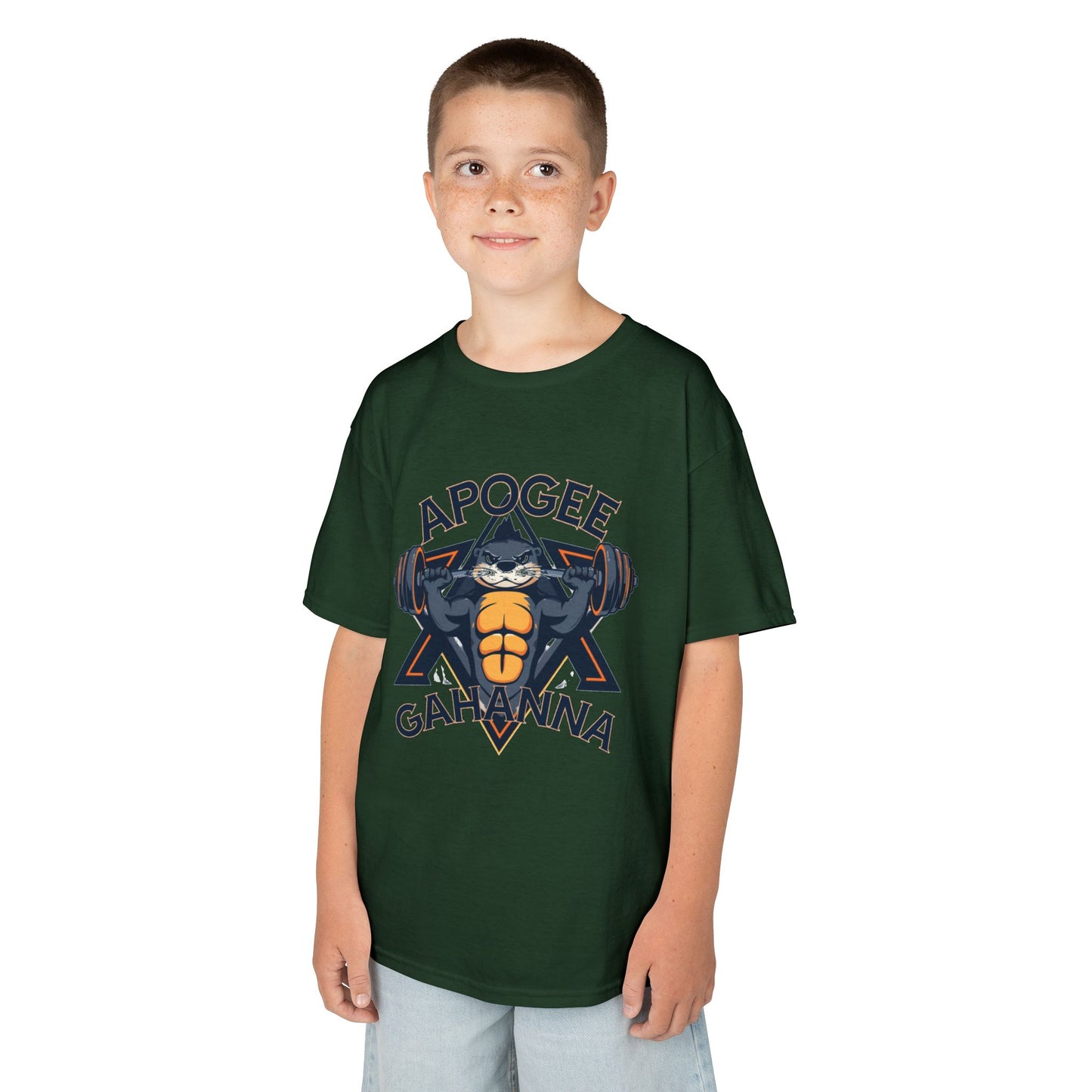 Kids Tee — Apogee Gahanina Rocket Shark Graphic Shirt