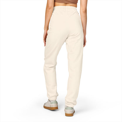 Garment-Dyed Fleece Sweatpants – Minimal Logo Joggers