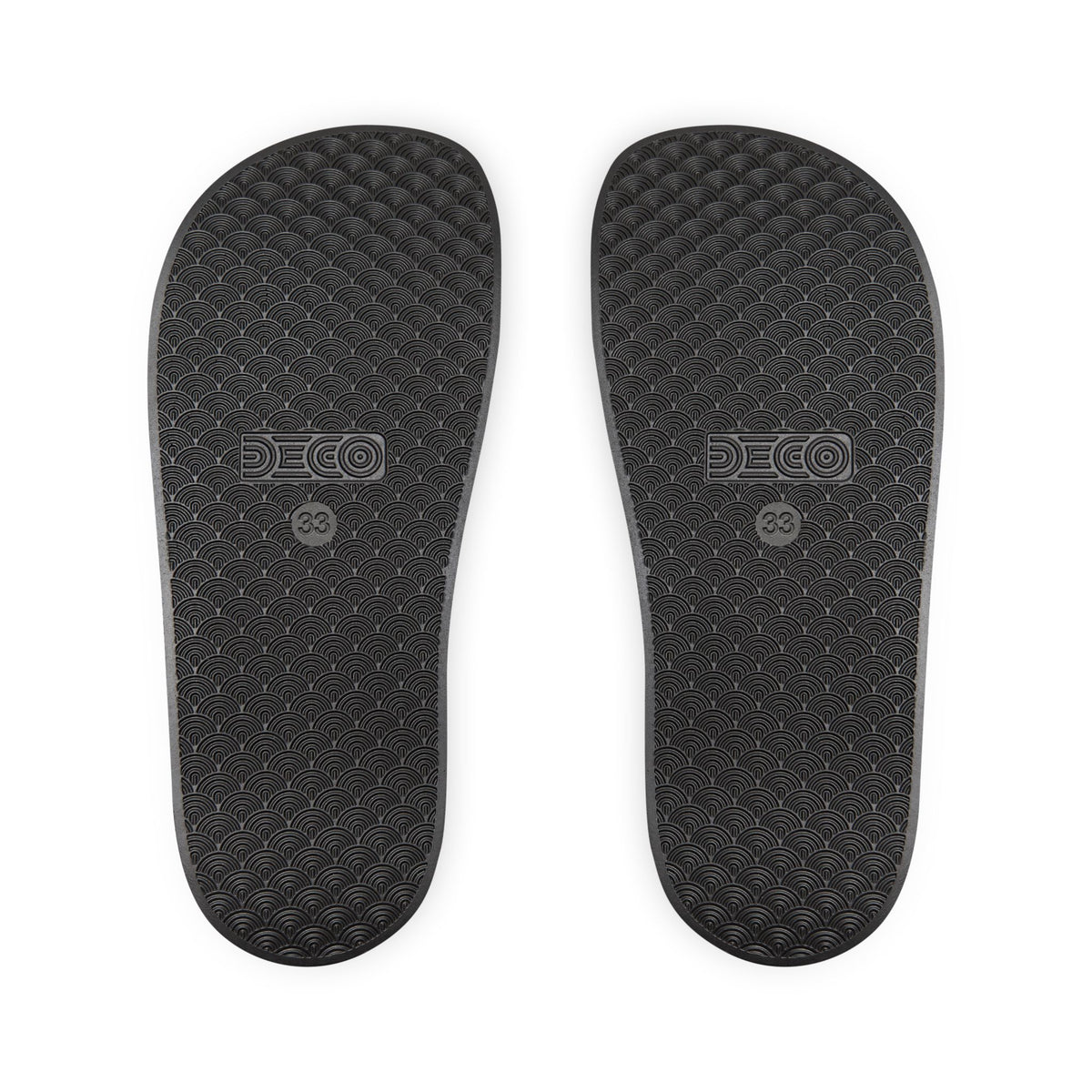 Youth Logo Slide Sandals — Removable Strap Casual Pool Slides
