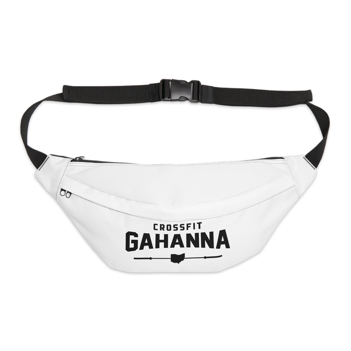 CrossFit Gahanna Large Fanny Pack — Gym Waist Belt for Workouts & Travel