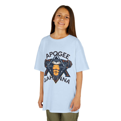 Kids Tee — Apogee Gahanina Rocket Shark Graphic Shirt