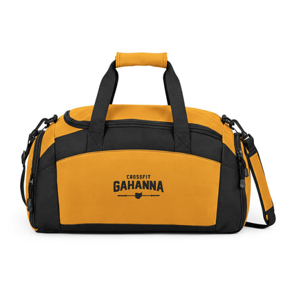 CrossFit Gahanna Embroidered Gym Bag — Durable Duffel for Workouts & Travel