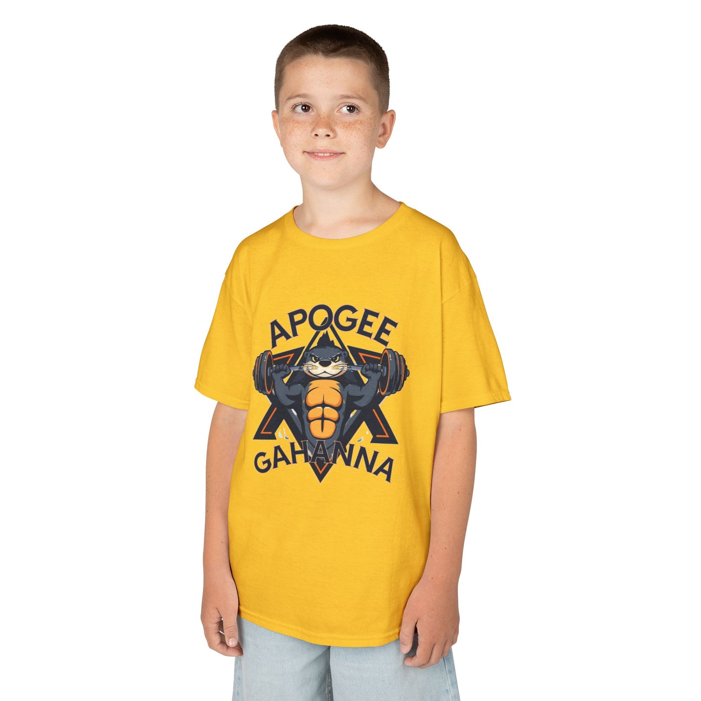 Kids Tee — Apogee Gahanina Rocket Shark Graphic Shirt