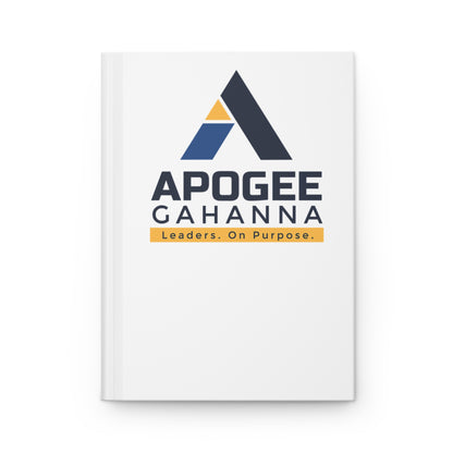 Apogee Gahanna Hardcover Journal — "Leaders. On Purpose." Matte Notebook