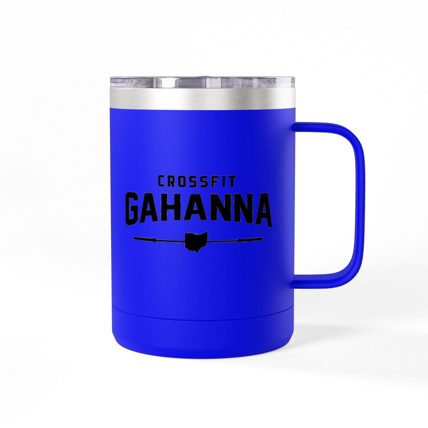 MugProduct type: MugVibe & audience: Bold, athletic, gym-focused—appeals to CrossFitters or members of a local CrossFit box (Gahanna). [...]