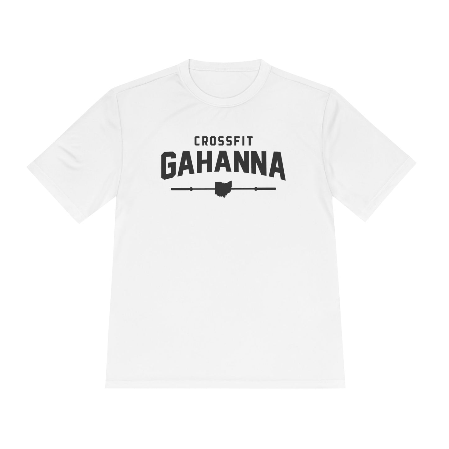 CrossFit Gahanna Moisture-Wicking Tee — Ohio Barbell Graphic