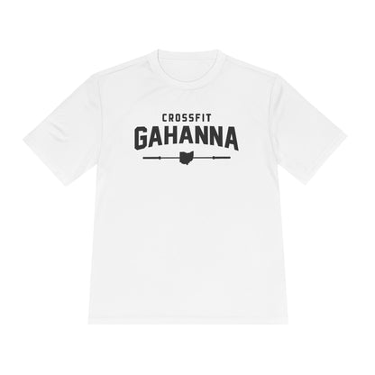 CrossFit Gahanna Moisture-Wicking Tee — Ohio Barbell Graphic