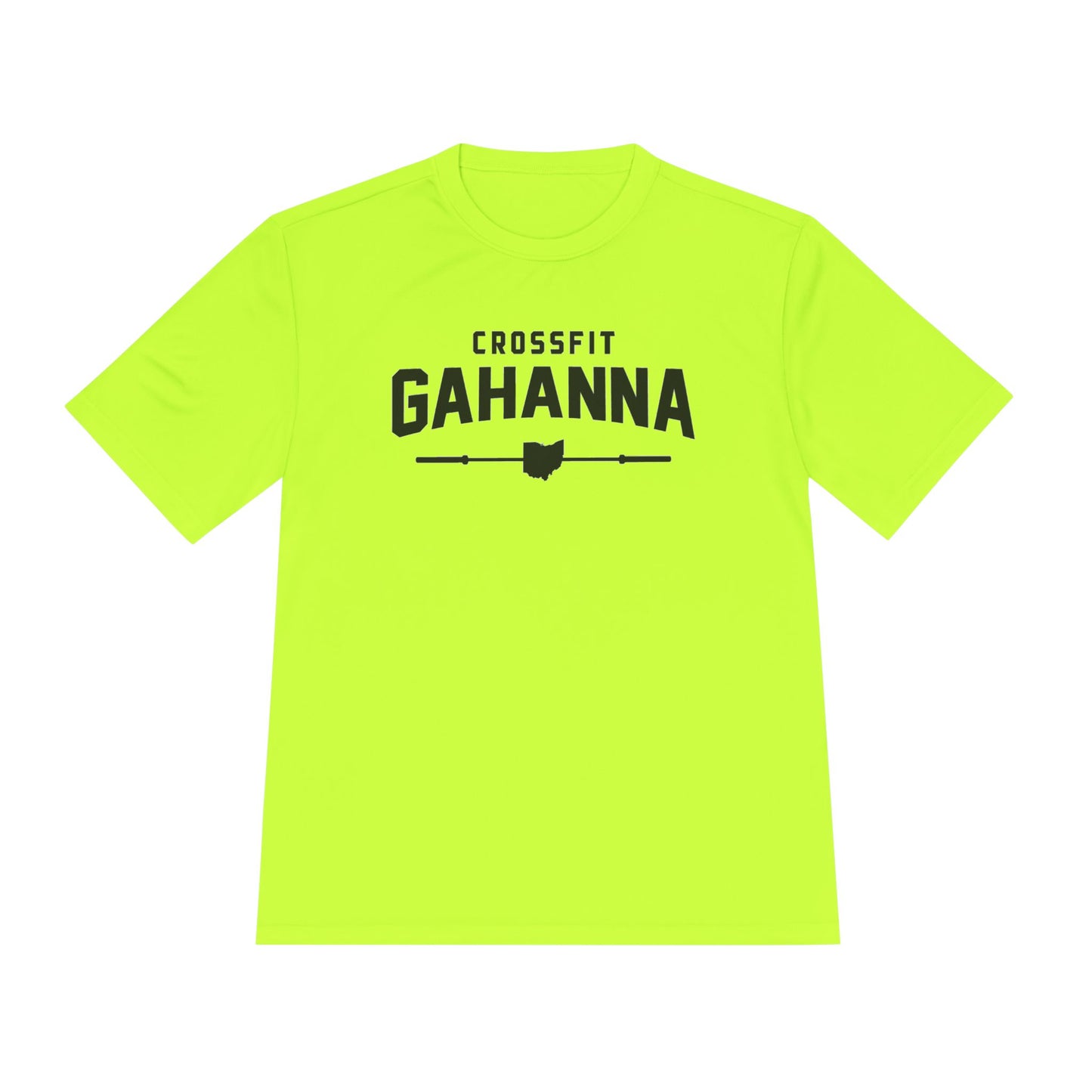 CrossFit Gahanna Moisture-Wicking Tee — Ohio Barbell Graphic